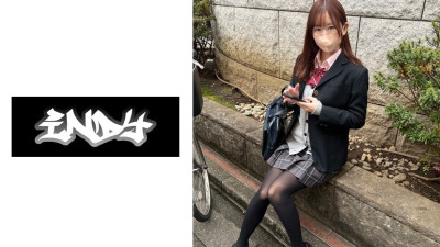POK-053 Face showing [Personal shooting] Super rare _ Gonzo with a girl in black pantyhose uniform _ Seeding sex with a girl with beautiful legs I met on SNS